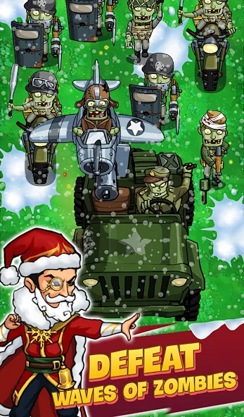 Взлом Zombie War Idle Defense Game (Зомби Война)  [МОД Unlimited Money] — полная версия apk на Андроид screen 4