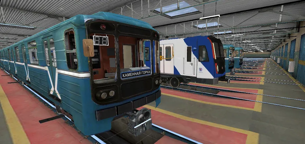 Взломанная Minsk Subway Simulator  [МОД Unlocked] — стабильная версия apk на Андроид screen 1