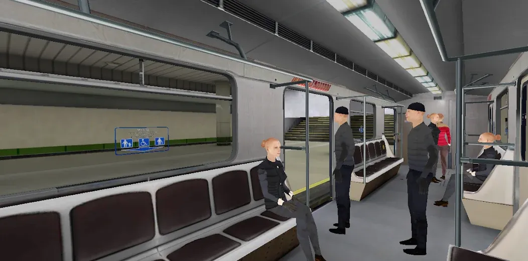 Взломанная Minsk Subway Simulator  [МОД Unlocked] — стабильная версия apk на Андроид screen 5