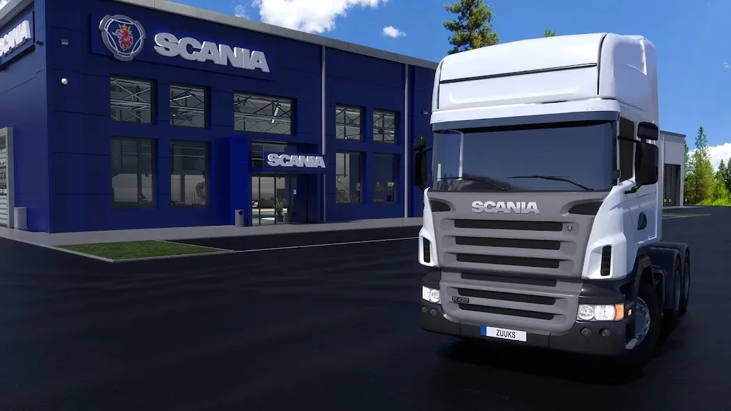 Взломанная Truck Simulator : Ultimate (Трак Симулятор)  [МОД Много монет] — стабильная версия apk на Андроид screen 1