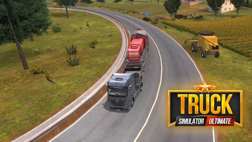 Взломанная Truck Simulator : Ultimate (Трак Симулятор)  [МОД Много монет] — стабильная версия apk на Андроид screen 3