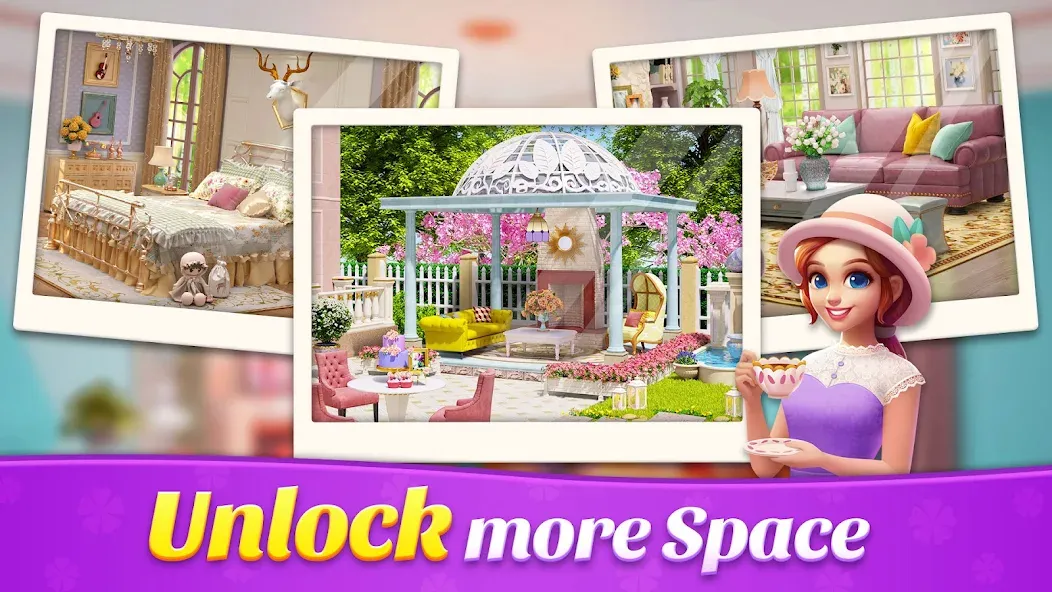 Взлом Space Decor : Villa (Спейс Декор)  [МОД Mega Pack] — последняя версия apk на Андроид screen 4