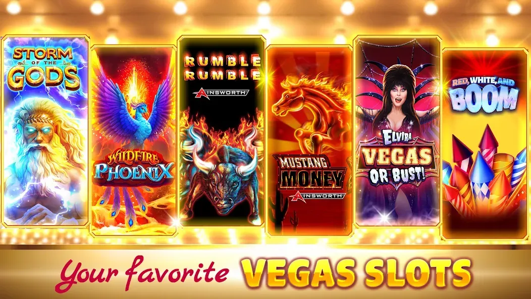 Скачать взломанную Hit it Rich! Casino Slots Game  [МОД Все открыто] — последняя версия apk на Андроид screen 1