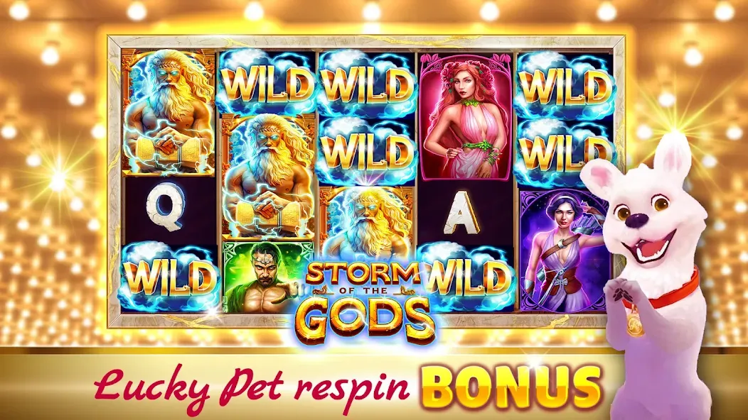 Скачать взломанную Hit it Rich! Casino Slots Game  [МОД Все открыто] — последняя версия apk на Андроид screen 4