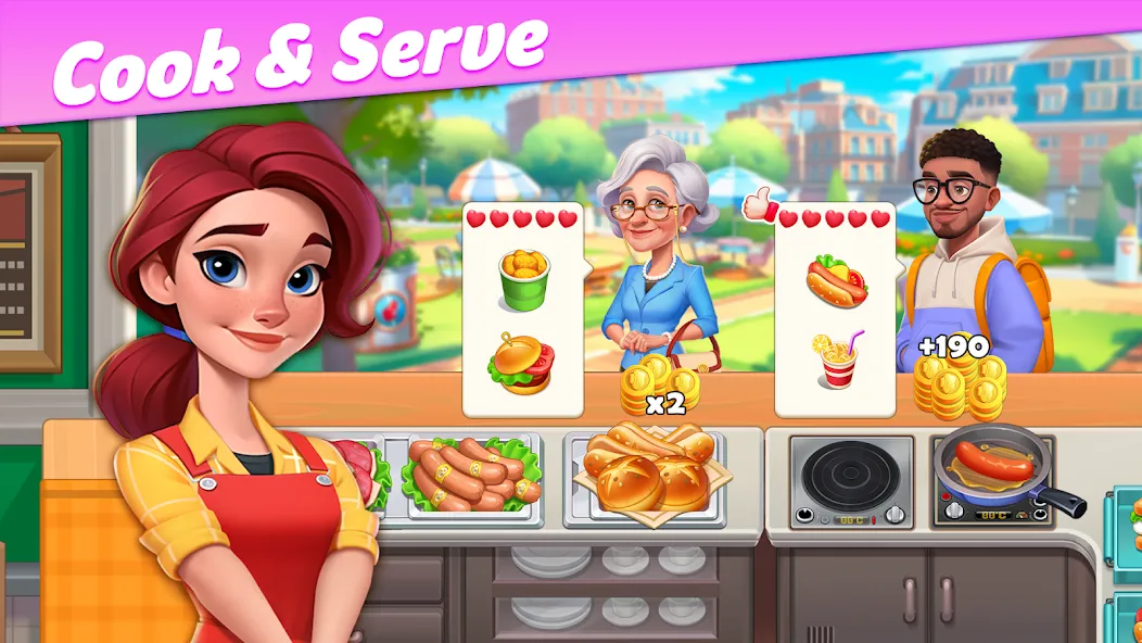 Взлом Restaurant Rescue — Food Games (Ресторанный спасатель)  [МОД Unlocked] — последняя версия apk на Андроид screen 4