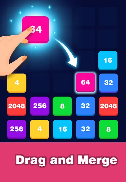 Взлом 2248 Number block puzzle 2048 (Две тысячи двести сорок восемь)  [МОД Бесконечные деньги] — стабильная версия apk на Андроид screen 4