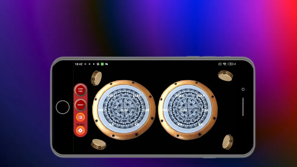 Скачать взлом Darbuka Instrument (Дарбука Музыка Виртуал)  [МОД Menu] — полная версия apk на Андроид screen 3