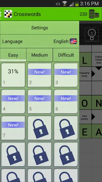 Скачать взлом Crosswords  [МОД Меню] — последняя версия apk на Андроид screen 2