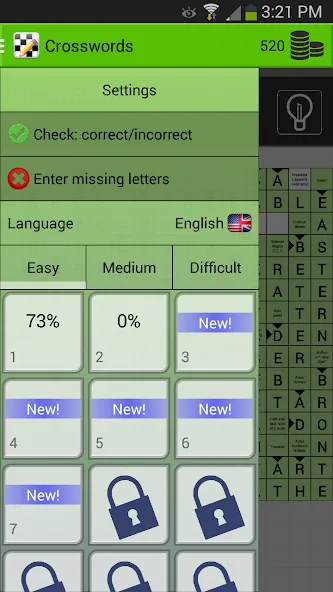 Скачать взлом Crosswords  [МОД Меню] — последняя версия apk на Андроид screen 5