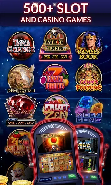 Скачать взлом Merkur24 – Slots & Casino (Меркур24 Казино)  [МОД Бесконечные монеты] — стабильная версия apk на Андроид screen 3