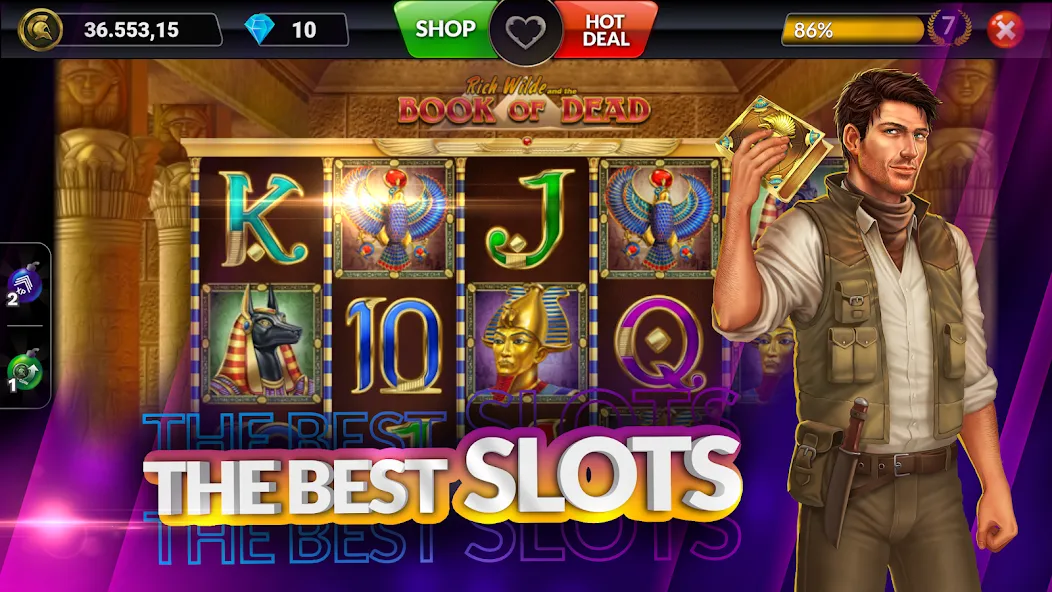 Взлом SpinArena Online Casino Slots (СпинАрена Онлайн Казино Слоты)  [МОД Unlocked] — полная версия apk на Андроид screen 3