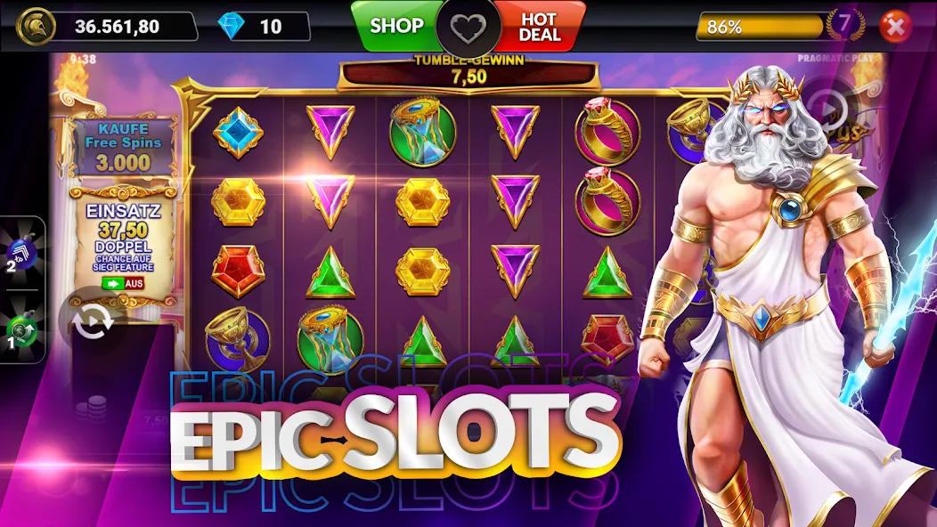 Взлом SpinArena Online Casino Slots (СпинАрена Онлайн Казино Слоты)  [МОД Unlocked] — полная версия apk на Андроид screen 5