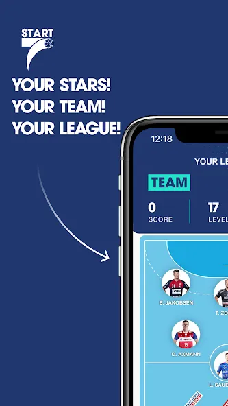 Скачать взлом START7 — The handball manager (СТАРТ7)  [МОД Много денег] — последняя версия apk на Андроид screen 1