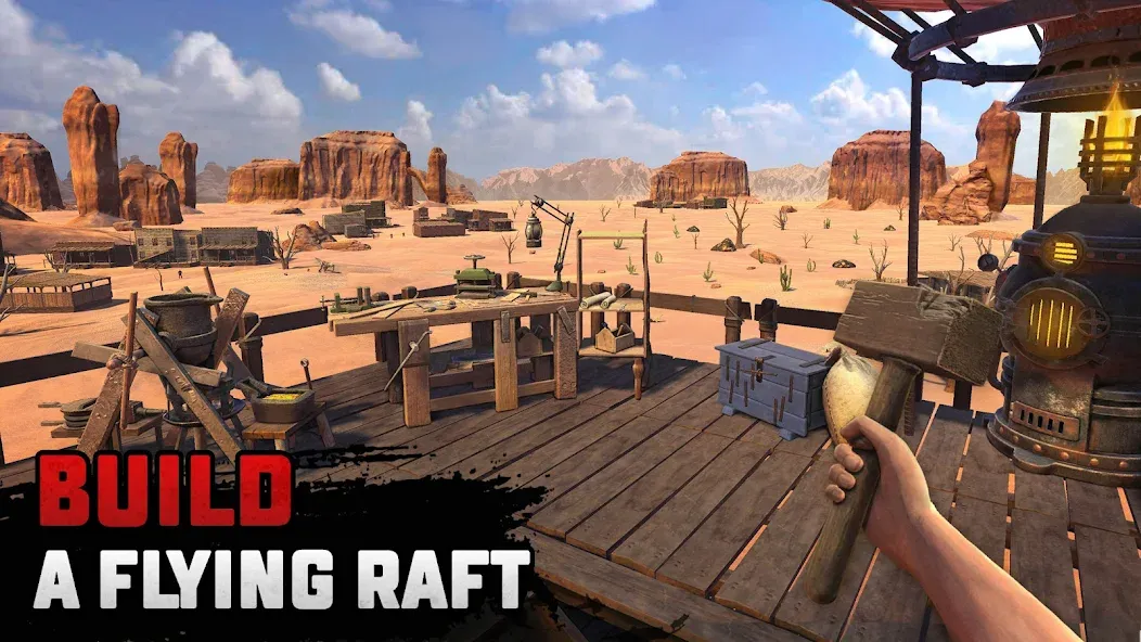 Взлом Raft® Survival: Desert Nomad (Рафт Сурвайвал)  [МОД Много монет] — последняя версия apk на Андроид screen 2