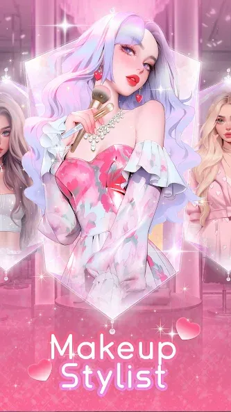 Взломанная Makeup Stylist: Makeup Game (Сам сделай макияж)  [МОД Unlocked] — стабильная версия apk на Андроид screen 4