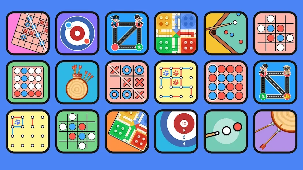 Взлом 1V1 Board Games for Couples  [МОД Бесконечные монеты] — полная версия apk на Андроид screen 1