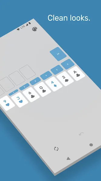 Скачать взлом Solitaire — The Clean One (Солитер)  [МОД Бесконечные монеты] — полная версия apk на Андроид screen 2