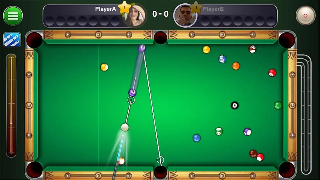 Взлом 8 Ball Live — Billiards Games (Бол Лайв)  [МОД Много денег] — последняя версия apk на Андроид screen 2