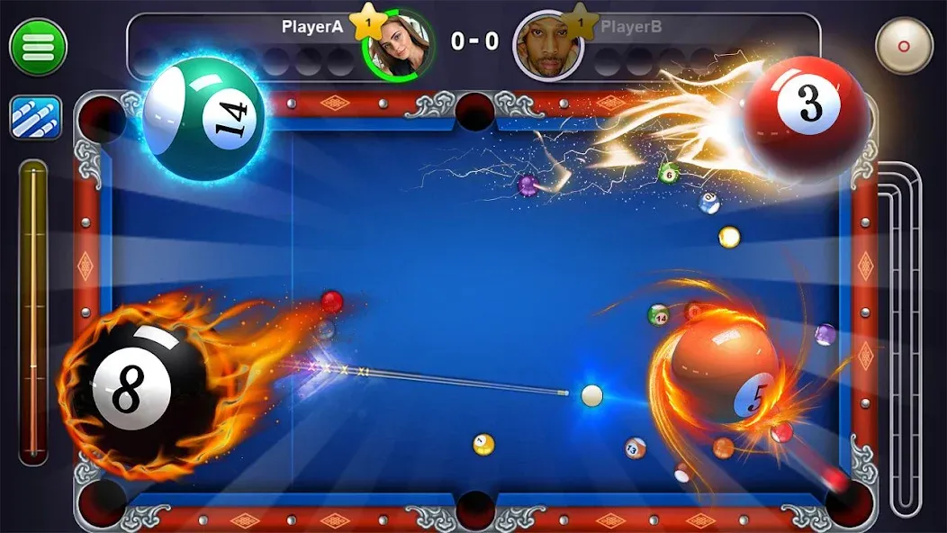 Взлом 8 Ball Live — Billiards Games (Бол Лайв)  [МОД Много денег] — последняя версия apk на Андроид screen 3