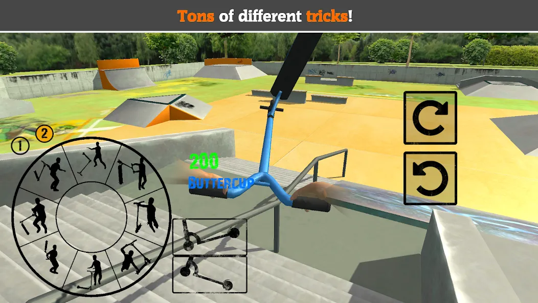 Взломанная Scooter FE3D 2 (Скутер ФЭ3Д 2)  [МОД Бесконечные монеты] — последняя версия apk на Андроид screen 4
