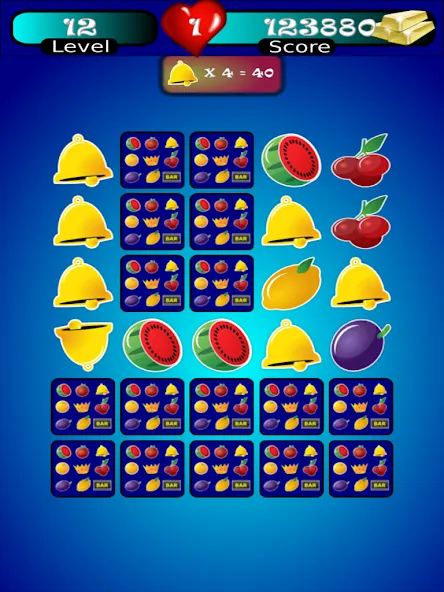 Взломанная Slot Machine Fruit Memory A (Слотмашина Фруктовая Память А)  [МОД Много денег] — полная версия apk на Андроид screen 5