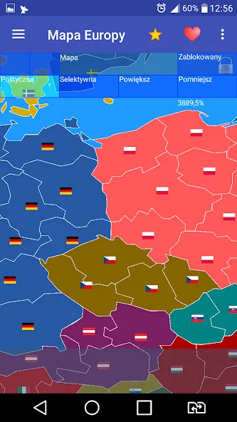 Взломанная Europe map  [МОД Много денег] — полная версия apk на Андроид screen 3