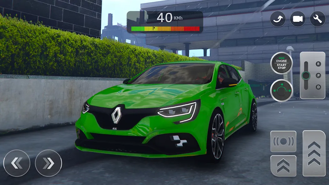 Скачать взломанную Renault Megane RS Simulator (Рено Меган  Симулятор)  [МОД Бесконечные монеты] — стабильная версия apk на Андроид screen 2