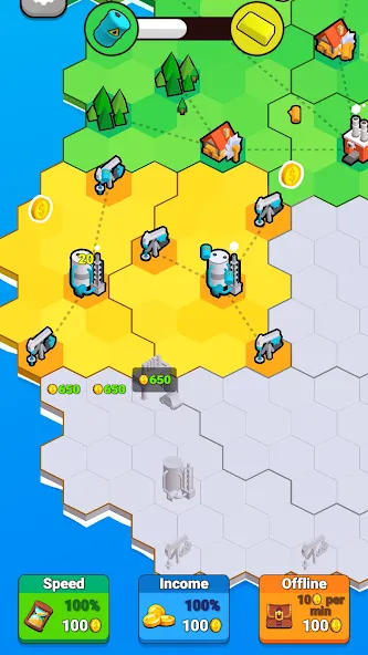 Скачать взлом Factory World: Connect Map (Фактори Ворлд)  [МОД Unlocked] — последняя версия apk на Андроид screen 3