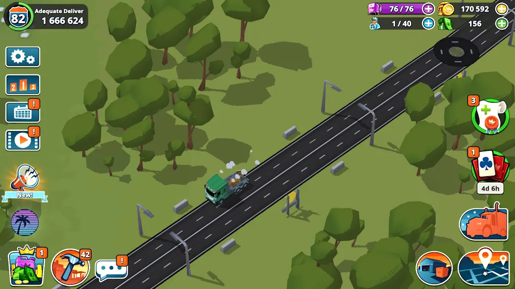 Взлом Transit King: Truck Simulator (Транзит Кинг Тайкун)  [МОД Много монет] — полная версия apk на Андроид screen 2