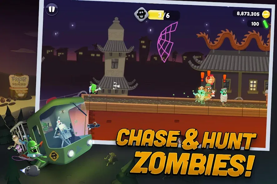 Скачать взлом Zombie Catchers : Hunt & sell (Зомби Кэтчерс)  [МОД Все открыто] — полная версия apk на Андроид screen 1