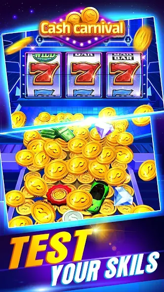 Взломанная Cash Carnival Coin Pusher Game (Кэш Карнавал Монетный Толкатель Игра)  [МОД Много денег] — полная версия apk на Андроид screen 3