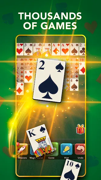 Взломанная FreeCell Classic Card Game (ФриСел Классическая карточная игра)  [МОД Unlimited Money] — полная версия apk на Андроид screen 5