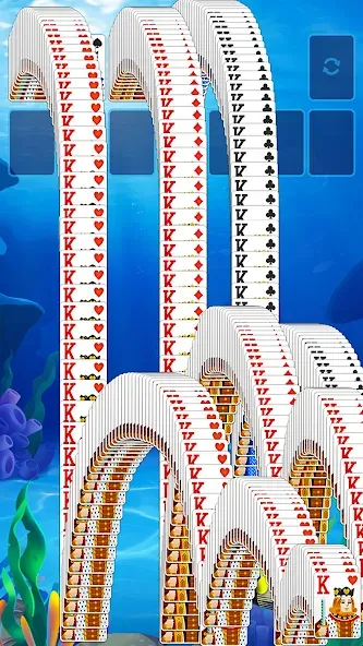 Скачать взлом Solitaire Fish  [МОД Бесконечные деньги] — полная версия apk на Андроид screen 5