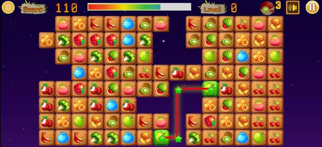 Скачать взломанную Link fruits — fruit match pair  [МОД Бесконечные монеты] — стабильная версия apk на Андроид screen 4