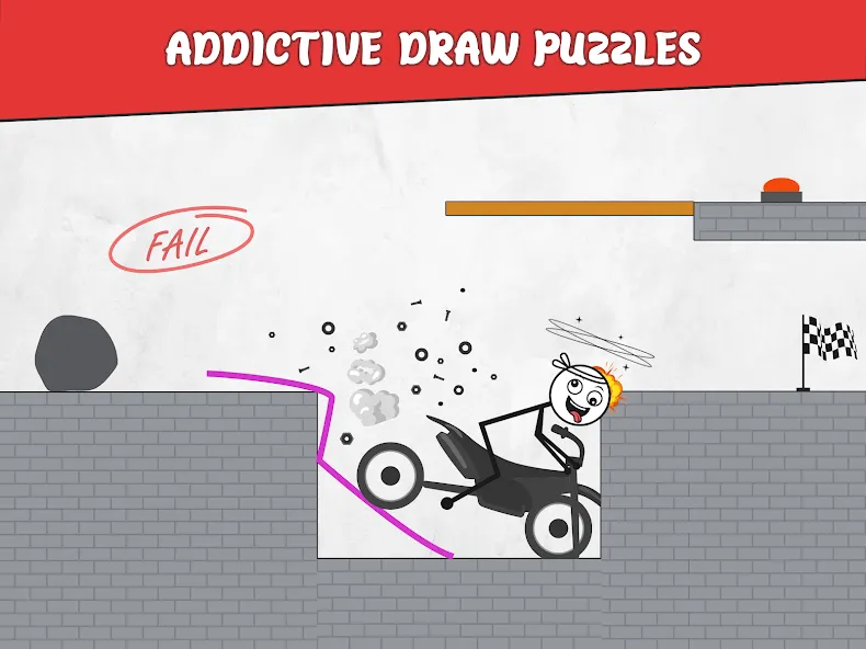 Скачать взлом Draw Bridge: Puzzle Games (Дроу Бридж)  [МОД Unlocked] — стабильная версия apk на Андроид screen 3