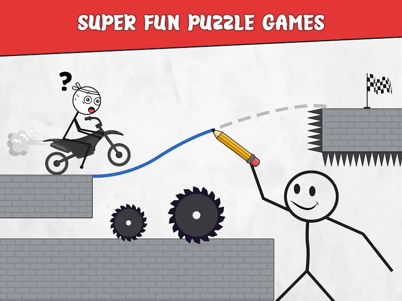 Скачать взлом Draw Bridge: Puzzle Games (Дроу Бридж)  [МОД Unlocked] — стабильная версия apk на Андроид screen 5