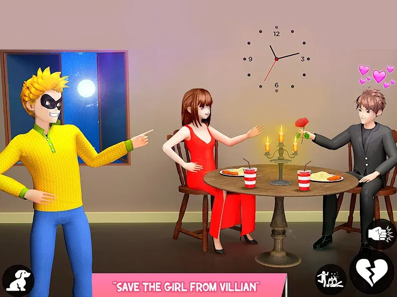 Взлом Save the Date 3D: Life Games (Сейв зе Дэйт 3Д)  [МОД Mega Pack] — полная версия apk на Андроид screen 5