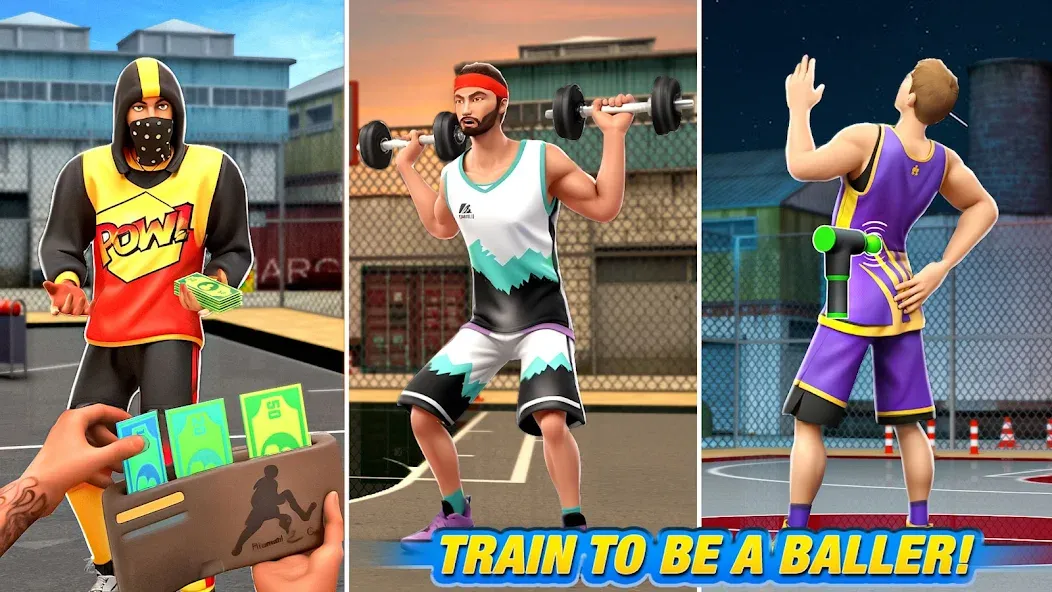 Скачать взлом Dunk Smash: Basketball Games (Баскетбольные игры)  [МОД Unlimited Money] — стабильная версия apk на Андроид screen 2