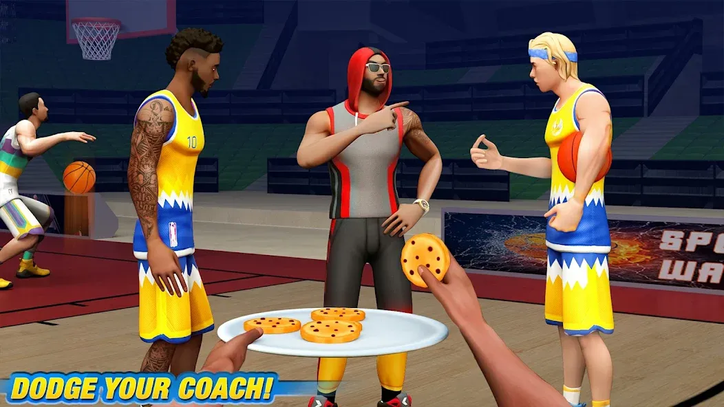 Скачать взлом Dunk Smash: Basketball Games (Баскетбольные игры)  [МОД Unlimited Money] — стабильная версия apk на Андроид screen 5