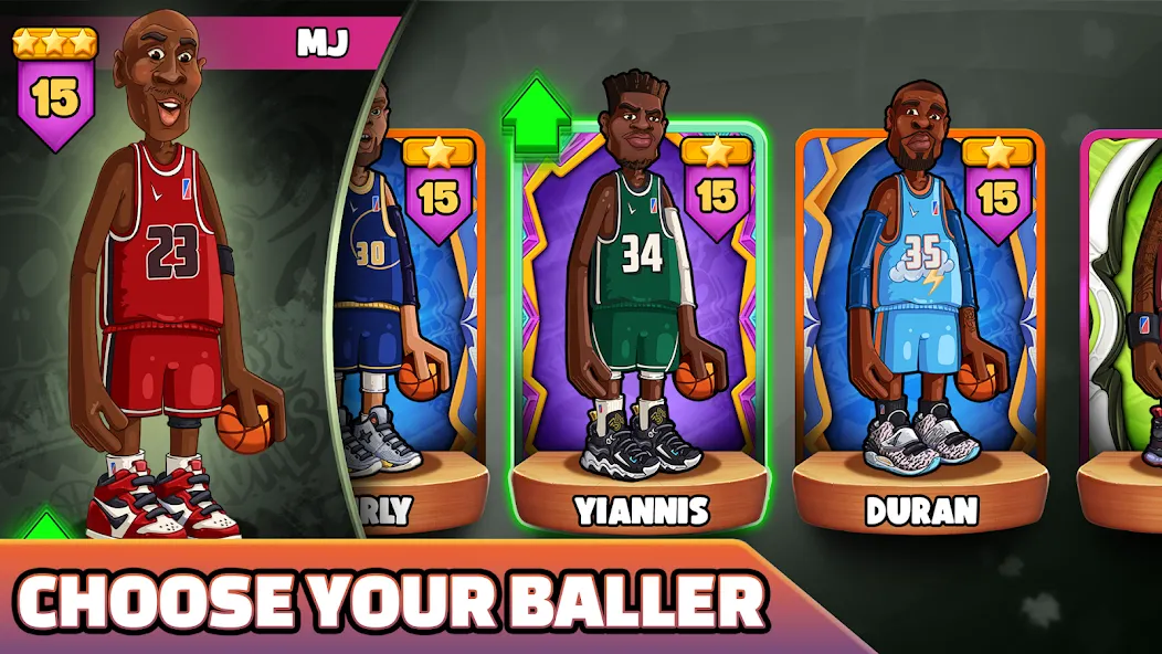 Скачать взлом Your Balls: Basketball Game (Йоур Баллс)  [МОД Unlocked] — полная версия apk на Андроид screen 2