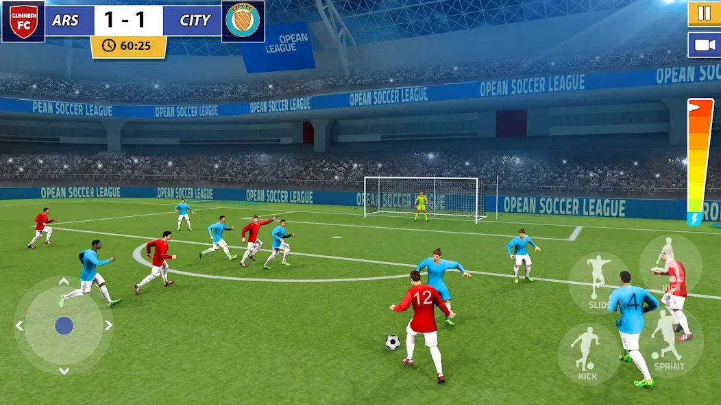 Скачать взломанную Soccer Star: Soccer Kicks Game (окер Стар)  [МОД Много денег] — последняя версия apk на Андроид screen 2