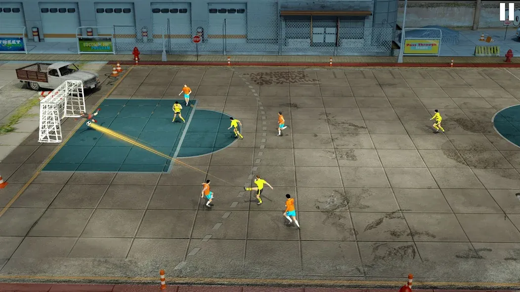 Взломанная Street Football Kick Games (Уличный футбол Игры с ударами)  [МОД Много денег] — стабильная версия apk на Андроид screen 1