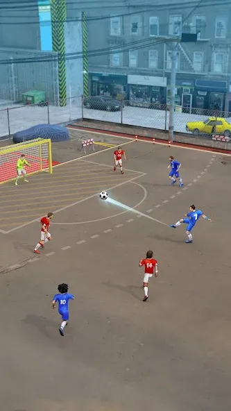 Взломанная Street Football Kick Games (Уличный футбол Игры с ударами)  [МОД Много денег] — стабильная версия apk на Андроид screen 4