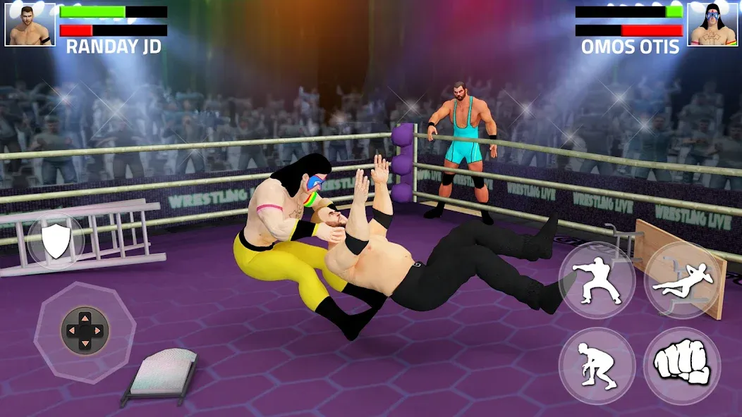 Взлом Tag Team Wrestling Game (Таг Тим Реслинг Гейм)  [МОД Много денег] — полная версия apk на Андроид screen 4