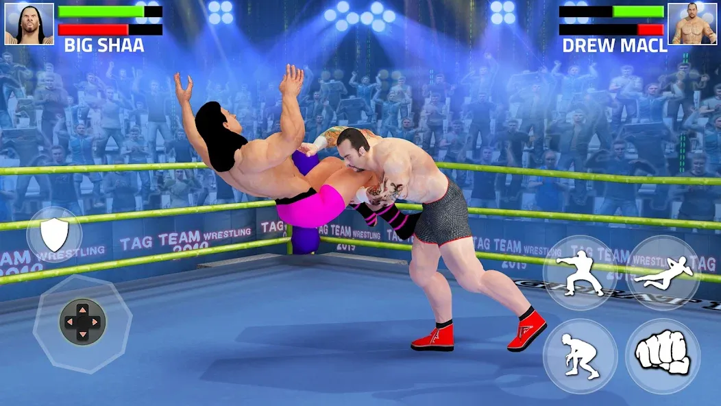 Взлом Tag Team Wrestling Game (Таг Тим Реслинг Гейм)  [МОД Много денег] — полная версия apk на Андроид screen 5