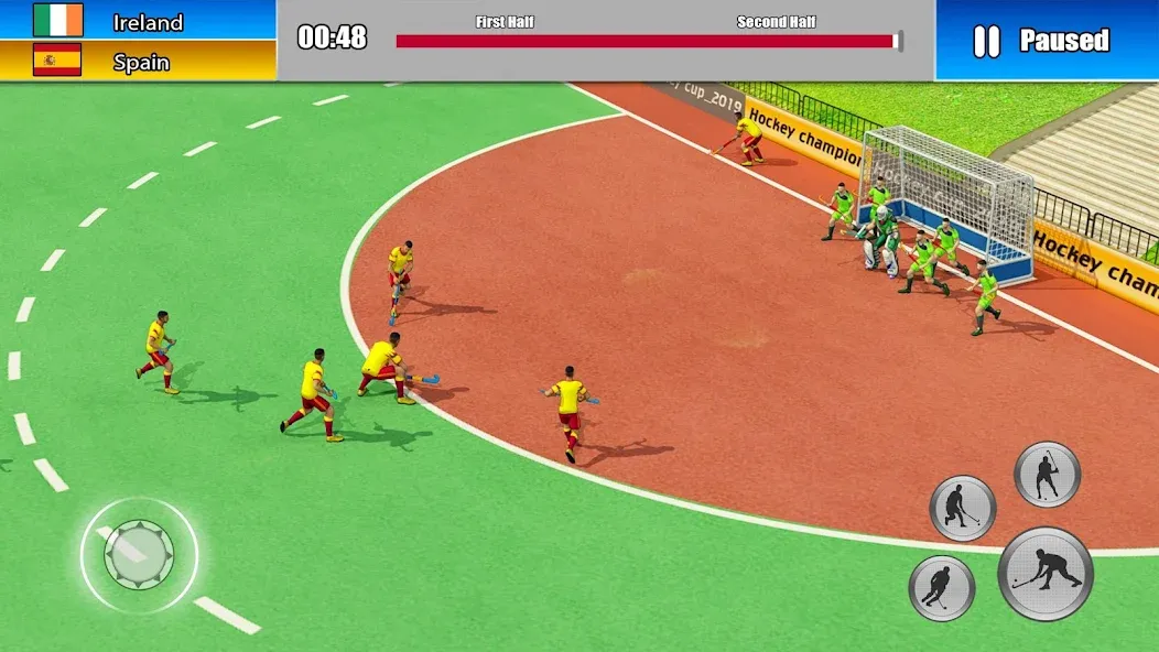 Взлом Field Hockey Game (Филдхоккей игра)  [МОД Unlimited Money] — стабильная версия apk на Андроид screen 1