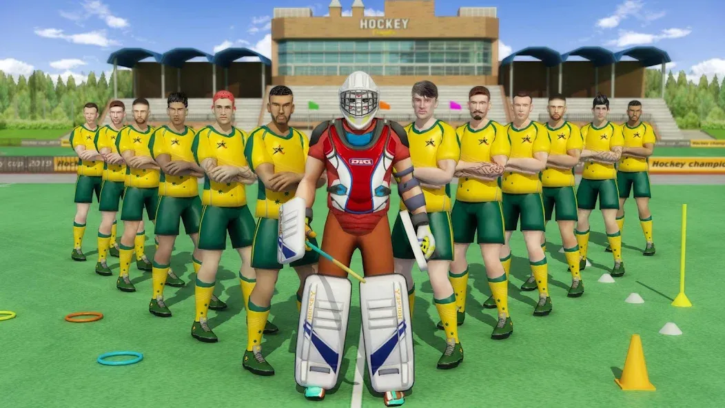 Взлом Field Hockey Game (Филдхоккей игра)  [МОД Unlimited Money] — стабильная версия apk на Андроид screen 4