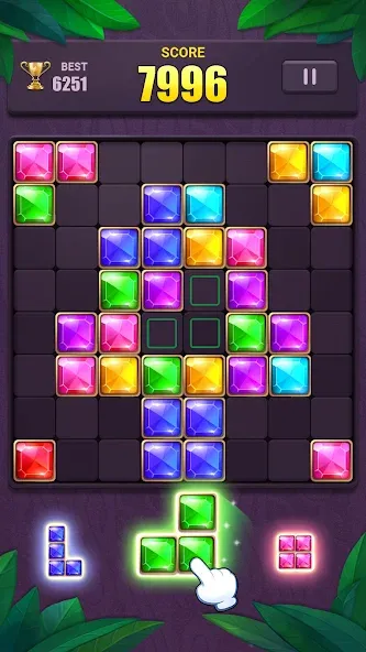 Скачать взломанную Block Puzzle: Jewel Blast Game  [МОД Меню] — последняя версия apk на Андроид screen 2