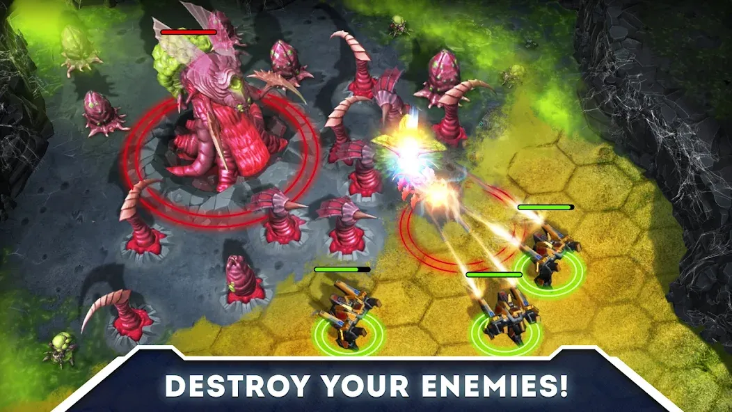 Взлом Galaxy Control: 3D strategy (Гэлэкси Контрол)  [МОД Mega Pack] — последняя версия apk на Андроид screen 3