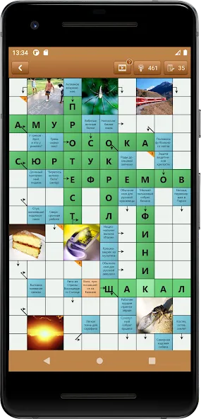 Взломанная Сканворд Фан  [МОД Unlimited Money] — стабильная версия apk на Андроид screen 1